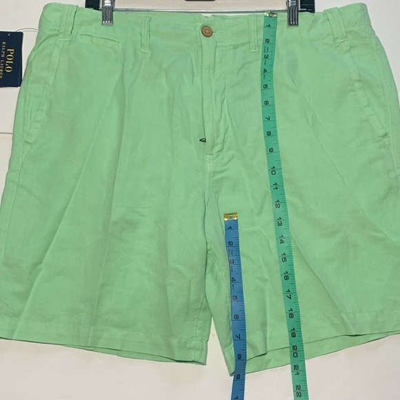 Polo Ralph Lauren Linen Shorts Classic Fit Men’s Waist 38 NWT - Picture 2 of 8